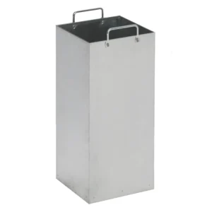 VAR Inneneinsatz verzinkt für B 33R – 38 L Innenbehälter für Edelstahl-Abfallascher | für Kombigeräte mit 2 Einwürfen & Ascherschale