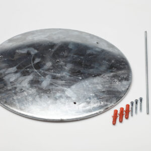 VAR Bodenronde feuerverzinkt – robuster Standfuß für VAR Standascher, witterungsbeständig & rostfrei für Innen- und Außenbereich