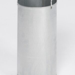 VAR Inneneinsatz verzinkt für H 71 K Ascherkombination – 39 L Innenbehälter aus Stahl für Kombi-Abfallsammler & Standascher