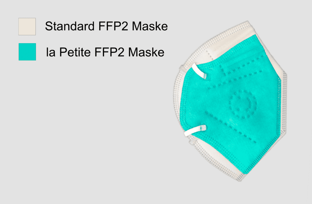 Atemschutzmaske la Petite F262 FFP2 NR in Kindergröße