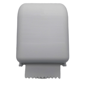 B2B Autocut-Spender für Handtuchrollen Handtuchrollenspender aus Kunststoff in weiß