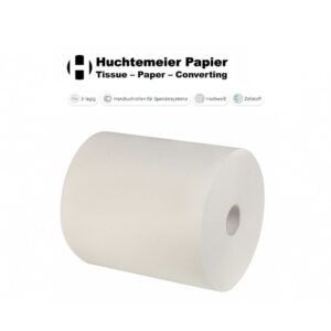 B2B Papierhandtuchrolle 2-lagig Midi 150 Meter Handtuchrolle für Spender