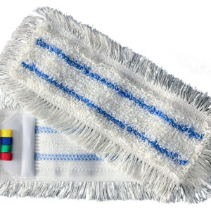 B2B „Premium“ Tufting-Mop Baumwolle Mikrofaser Polyester Wischmopp mit 4-fache Hygienecodierung