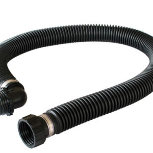 Gummischlauch CA40x1/7" 90° Biegung verlängerbar robust beengte Räume Maskensysteme