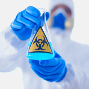 Schutzoverall gegen Viren und Chemikalien - Secutex® pro 56 Kat. III Typ 5-B + 6-B