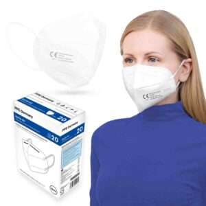 FFP2 Halbmaske im 20er Pack Handwerk, Medizin und Pflege Made in Germany