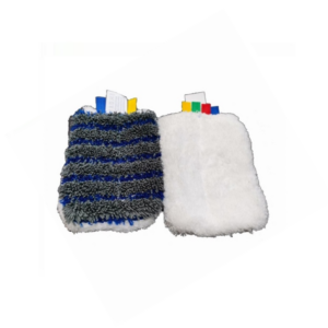 Handpad Double Star 4-Farb Hygienecodierung I Mop Knight 2 in 1 - Scheuerseite und Reinigungsseite