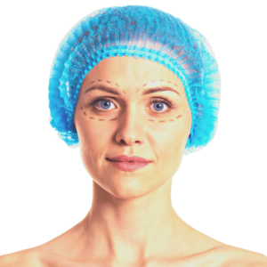 Medizinisches-Haarnetz-als-Einweg-Kopfhaube