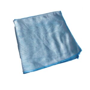 Mikrofaser Glasreinigungstuch für Glasreinigung und glatte Oberflächen 40cm x 40cm Fenstertuch für Glas & Edelstahl