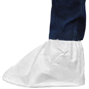 ProSafe® 2-Überschuhe rutschfest niedrig PVC-Antirutschsohle 36x20 cm Gummizug Weiß CE Kat. III VE 400 Stück