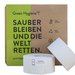 Recycling Toilettenpapier 2-lagig Jumbo-Rollen 818 Blatt 180m