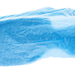 CPE-Überschuhe, niedrig, blau, 15x42cm – Einweg Überziehschuhe, extra groß, CE CAT.I, 2000 Stück