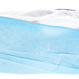 PP-Überschuhe, niedrig, 35 g/qm, blaue rutschfeste Laufsohle, extra groß, CE Kat. I, VE: 400 Stück