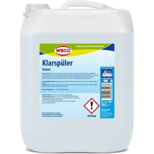 WECO Klarspüler – Schaumarmer Klarspüler