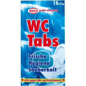 WECO WC Reiniger Tabs – Selbsttätige Reinigung