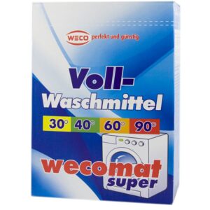 Wecomat Compact Vollwaschmittel – Waschmittel für 54 Waschladungen