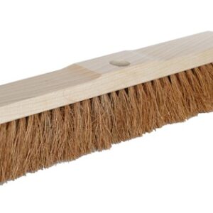 Saalbesen Kokos – Naturbesen mit Stielloch & reinen Kokosfasern für empfindliche Böden (40 cm & 60 cm)
