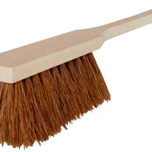 Langstielhandfeger Natur-Kokos | Nachhaltiger Besen für empfindliche Oberflächen & Innenbereiche