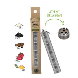 Pandoo Spice Travel Set – Wiederverwendbar