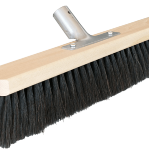 Saalbesen Premium – Hochwertiger Kehrbesen mit Rosshaar-Kunstborsten-Mix für gewerbliche Flächen (40 cm & 60 cm)