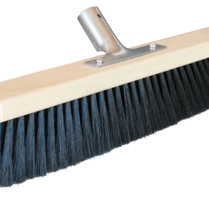 Saalbesen Standard – Robuster Gewerbebesen mit widerstandsfähigen Kunstborsten für glatte Böden (40 cm