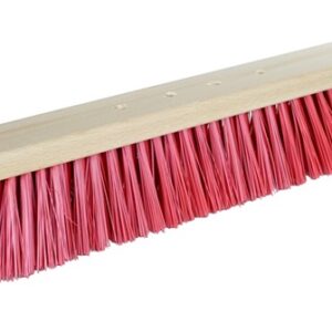 Straßenbesen Rot Loch – Hochwertiger Kehrbesen mit 4-Loch-System & PET-Borsten für den Außenbereich (40 cm & 60 cm)