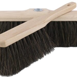 Industriebesen Arenga – Hochwertiger Besen mit reiner Arenga-Faser für groben Schmutz & Feuchtigkeit (Besen & Handfeger Sets 10/20 Stück)