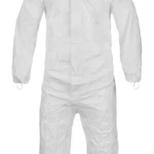 CleanMax Reinraum-Schutzoverall, nicht steril, flüssigkeitsabweisend, chemotherapie-getestet, CE Kat. III Typ 5B/6B, für Pharma, Labor und Hygiene, VE 25 Stück