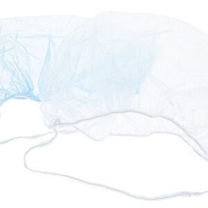 ProSafe® Einweg Bartschutz – Weiß/Blau, 40x25 cm, Atmungsaktiv, Latexfrei, Hygienisch | CE Kat. I, VE 2000 Stück
