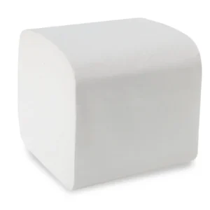B2B Toilettenpapier Einzelblatt 2-lagig aus Recyclingmaterial V-Falz 10 x 21 cm, 9.000 Blatt | Gewerbliche Sanitärbereiche | in Bürogebäuden, Praxen und Hotels