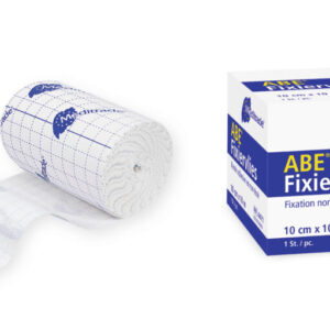 Meditrade ABE Fixiervlies Elastisch – individuell zuschneidbar, hautfreundlich – Für medizinische Verbandfixierungen | 5 cm x 10 m; 10 cm x 10 m; 15 cm x 10 m; 20 cm x 10 m