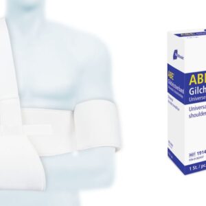 Meditrade Gilchristverband Textilverband Ruhigstellung des Schultergelenks, AC-Stabilisierung, postoperativer Halt – Für Schulterverletzungen | Einheitsgröße