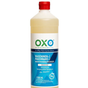 OXO Maschinenreiniger, Rauchharzentferner & Industriebodenreiniger Konzentrat | Starke Fett- & Ã–lentfernung