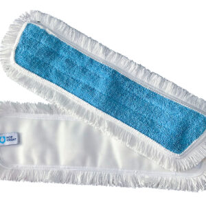 B2B Mikrofaser Klett Mop mit weißer Schlinge für Treppenhausreinigung & Unterhaltsreinigung