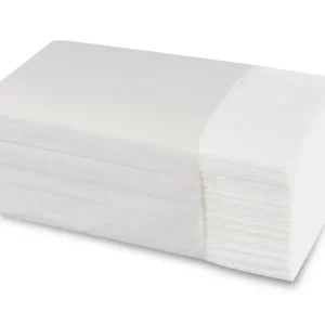 B2B Papierhandtuch V-Falz 2-lagig Hochweiß aus Zellstoff | 4.000 Blatt, microgeprägt | 24 x 21,5 cm | für Küchen in Gastro wie zum Beispiel Kantinen, Hotels