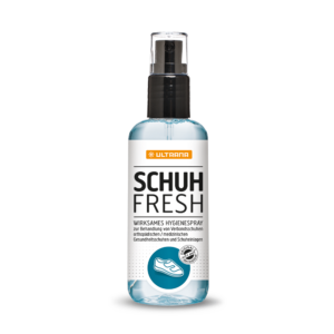 Ultrana SchuhFresh Desinfektionsspray 100 ml – für medizinische Schuhe & Einlagen | antibakteriell, fungizid, gegen Fußgeruch & Pilze | dermatologisch getestet