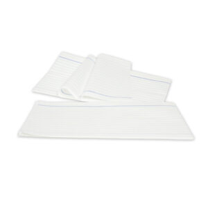 Meditrade Schutzlaken Seitliche Sperrkanten Inhalt 200 Stück - für OP | Größe 80 x 100 cm | 1 VE/Karton | Palette 36