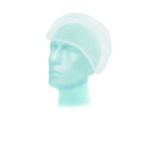 Meditrade Suavel Astrid Schwestern- und Patientenhaube Grün - Für klinische Anwendung | Größe XL | 100 Stück/Paket, 10 Pakete pro Karton, Palette 36