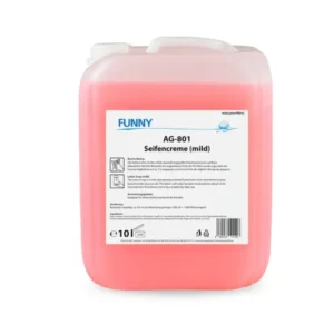 B2B Seifencreme mild aus Kokosölbasis Hautfreundlich, dermatologisch geprüft | 5 L Kanister, 10 L Kanister | professionelle Küche, Großküchen, Lebensmittelverarbeitung | im Nachfüllspender gewerblicher Einsatz