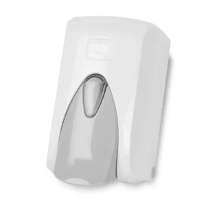 B2B Seifenspender Kunststoff nachfüllbar und Füllstandsanzeige 500 ml, 1000 ml | Praxis-/Klinik-Waschräume, Büro- und Empfangsbereiche, Wartezimmer | Wandmontage im Sanitärbereich