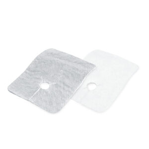 Meditrade ABE tracheal Schlitzlochkompresse Steril Metalline Beschichtung - Für Katheter-, Stoma- und Drainageversorgung | Größe 8 x 10 cm | 50 Stück/Paket