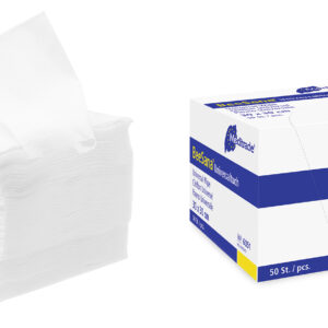 Meditrade Universaltuch Plus Tuch Weiß dickere Qualität - für klinische Anwendungen | Größe 30 x 30 cm | 50 Stück/Paket