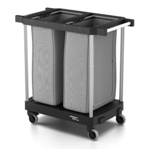 Sprintus VariX ZERO Small D Reinigungswagen, 2 Stück 120 L Wäschesäcke