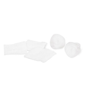 Meditrade BeeSana® Stationsdialyseset Vlieskompressen 4-fach, 30 g; Mulltupfer 20x20 cm pflaumengroß | 5x5 cm | für medizinische Einrichtungen wie Kliniken, Arztpraxen & Pflegeeinrichtungen