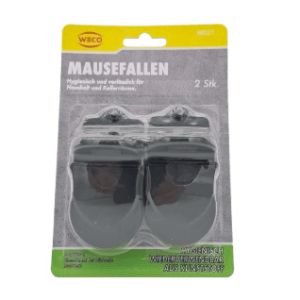 Mechanische Mausefallen für giftfreie Nagetierbekämpfung in Gewerbe & Industrie.