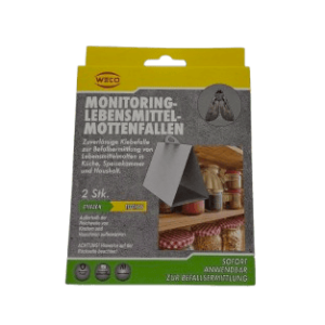 Lebensmittelmottenfallen mit Pheromon-Technologie für Vorratsschränke & Lebensmittelbereiche.