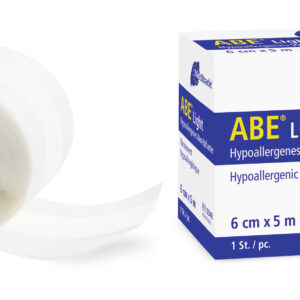 Meditrade ABE® light Wundschnellverband hypoallergen, elastisch, hautverträglich – Für Erst- und Folgeverletzungen sensibler Haut | 4x5 cm; 6x5 cm; 8x5 cm