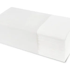 B2B Papierhandtuch V-Falz Zellstoff 2-lagig Hochweiß 4.000 Blatt | 22,7 x 21 cm | für den täglichen Gebrauch in Einrichtungen, wie zum Beispiel Büro, Praxis